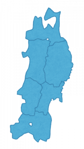 東北map
